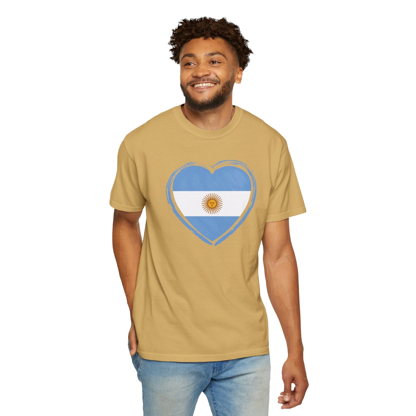 Corazon de Argentina Remera