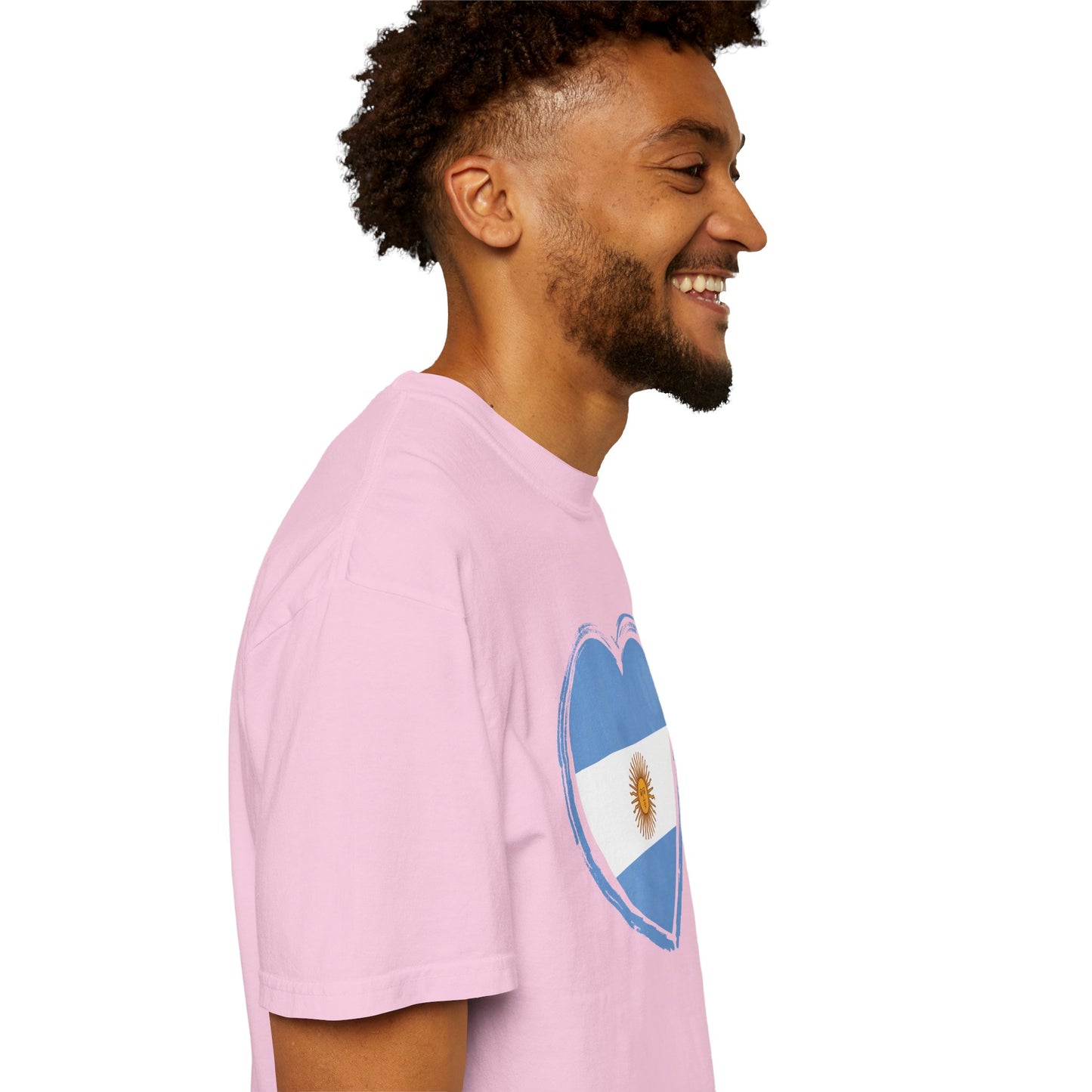 Corazon de Argentina Remera