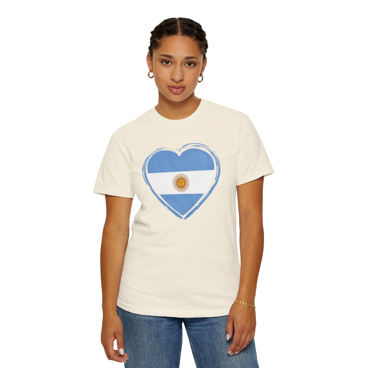 Corazon de Argentina Remera