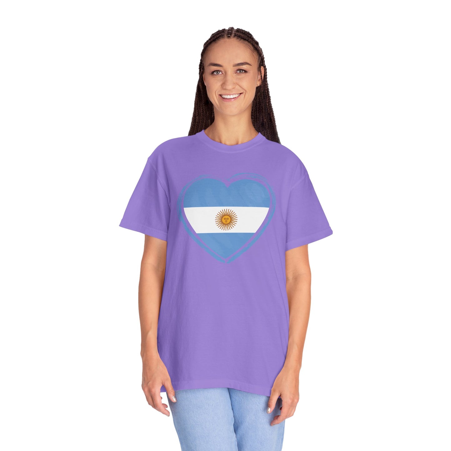 Corazon de Argentina Remera