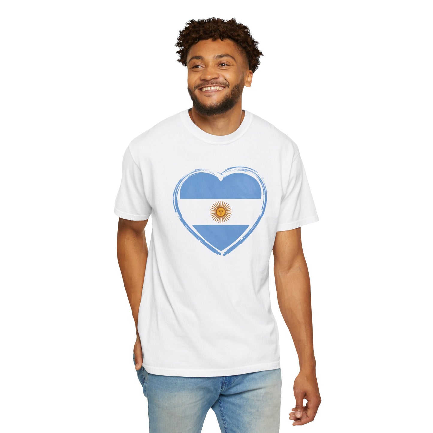 Corazon de Argentina Remera