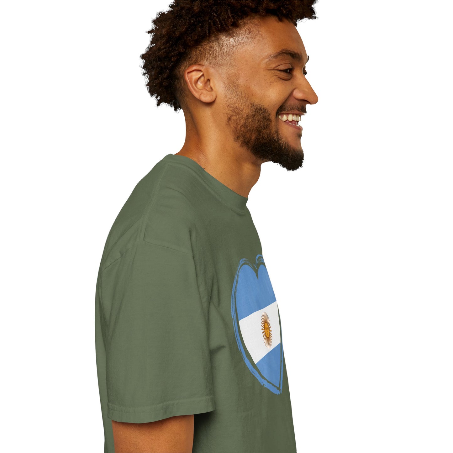 Corazon de Argentina Remera
