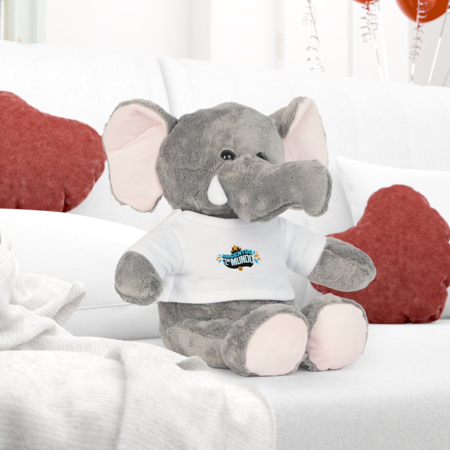 Argentos Por El Mundo Plush Toy with T-Shirt