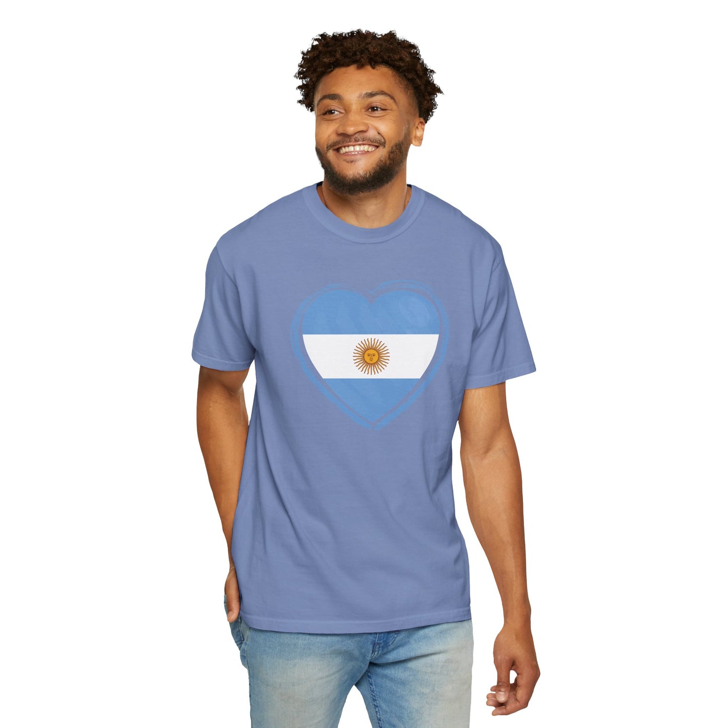 Corazon de Argentina Remera