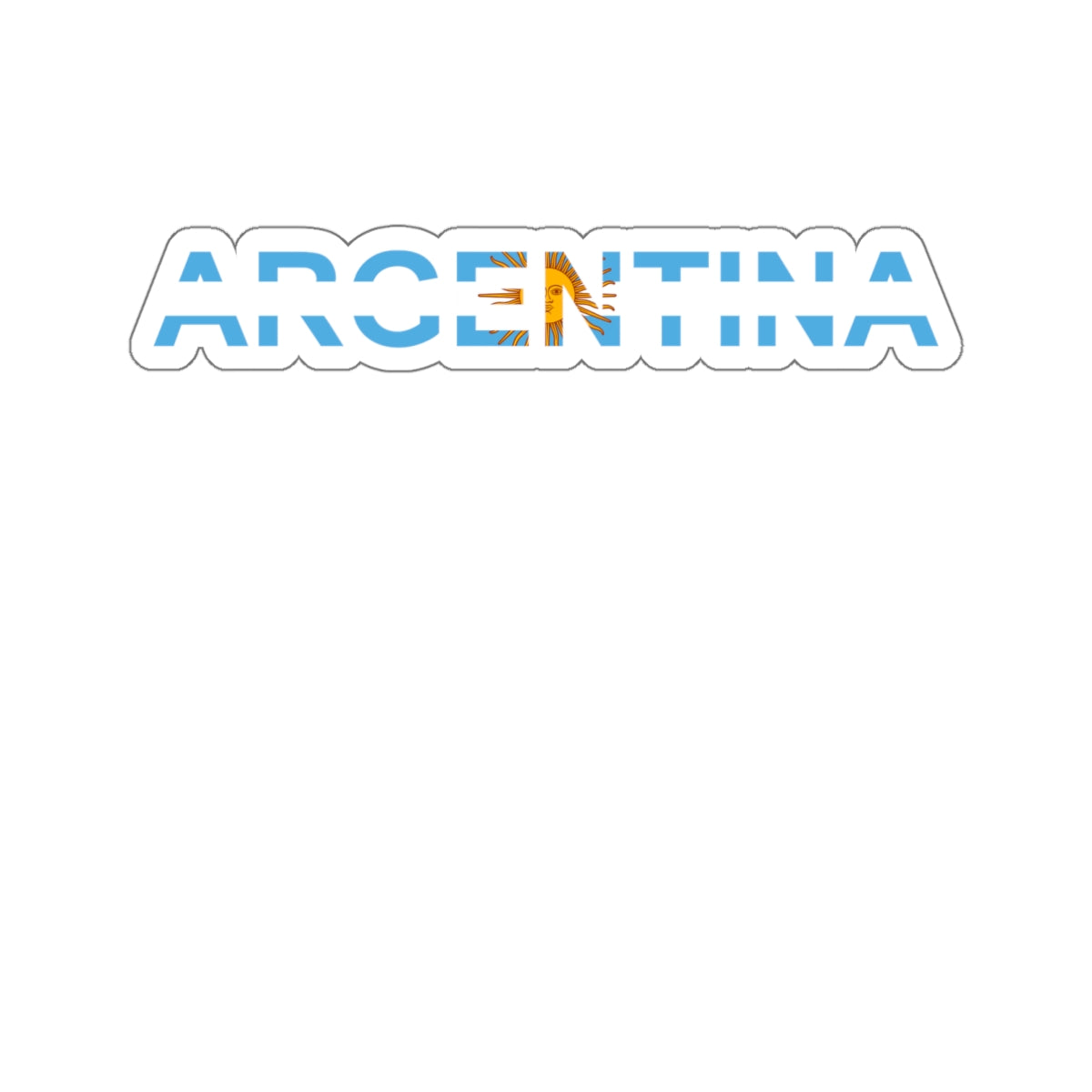 Argentina Bandera Sticker