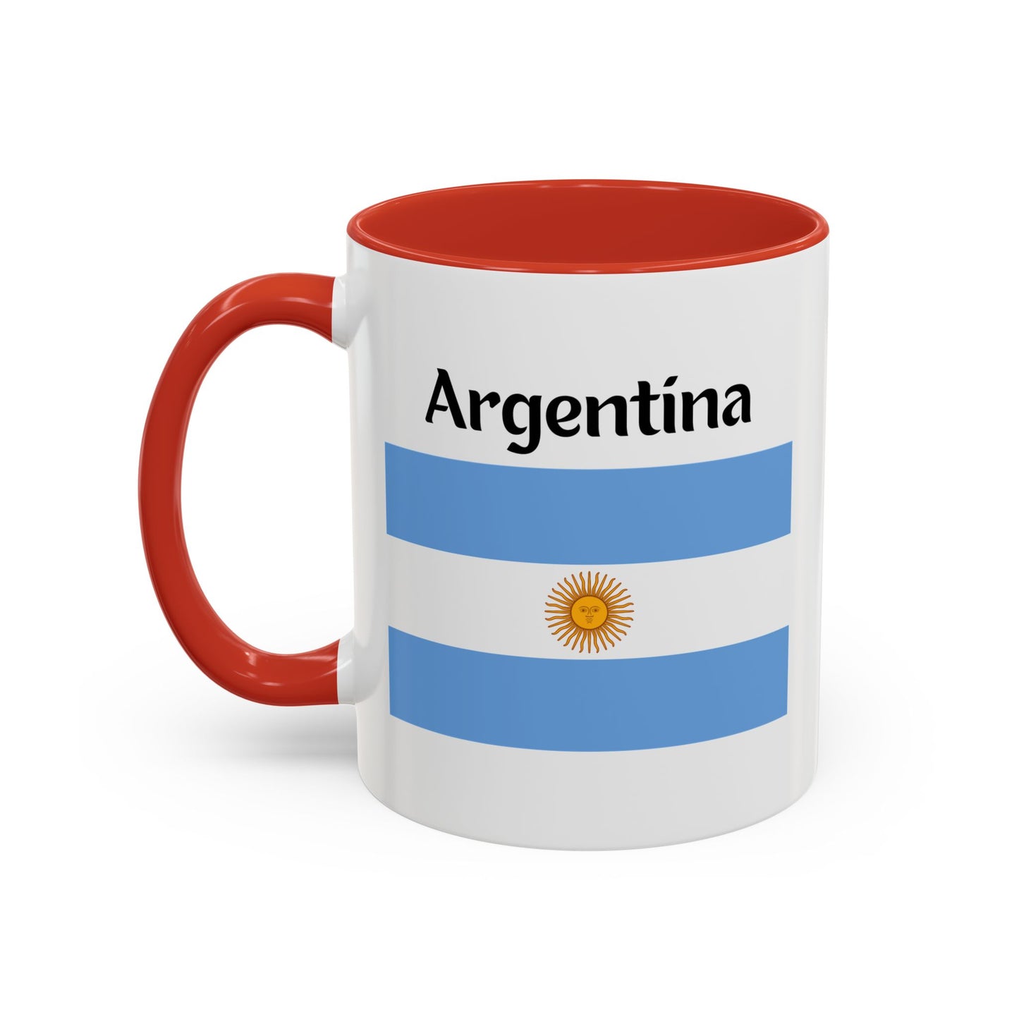 Taza "Argentina" con Bandera