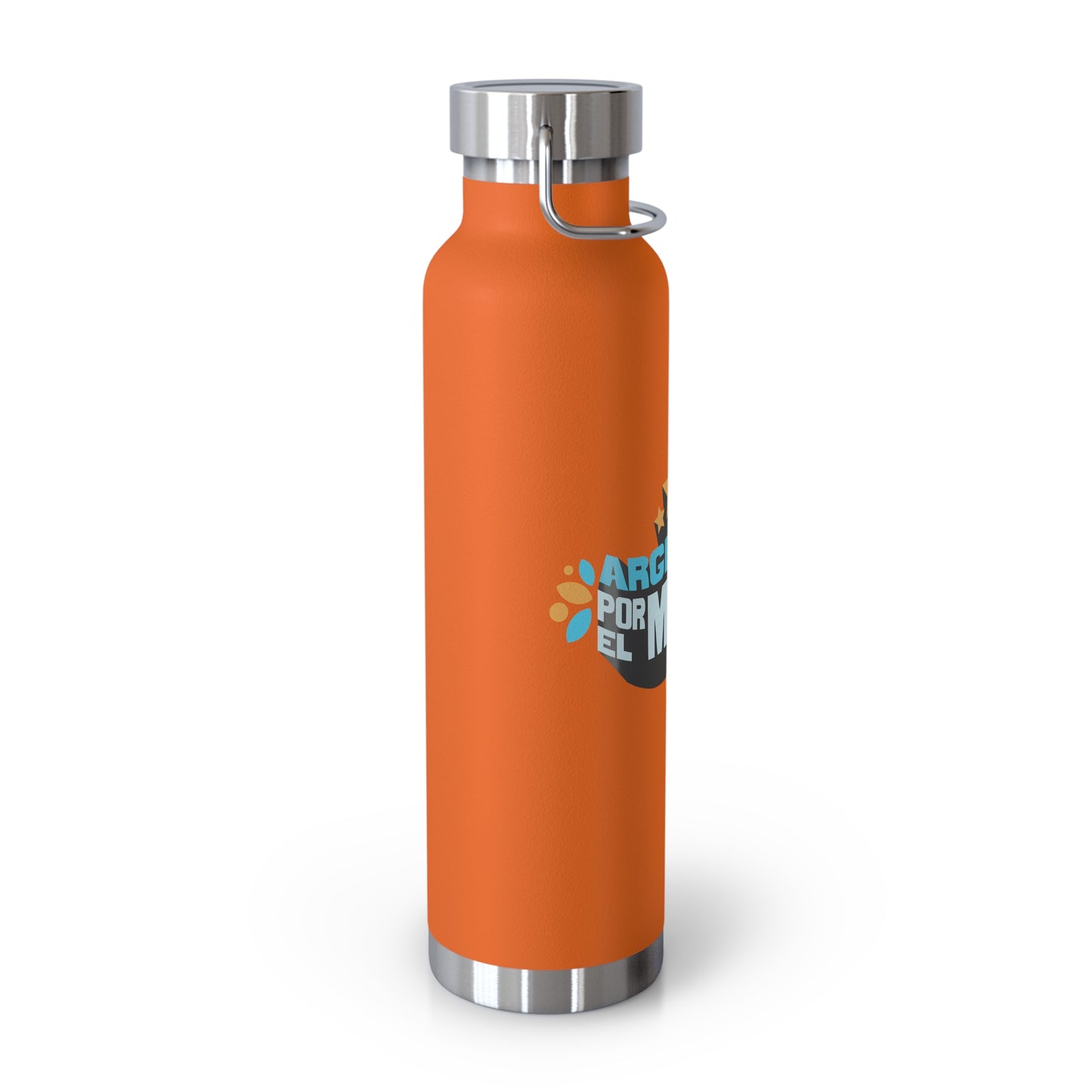 Argentos Por El Mundo Copper Vacuum Insulated Bottle, 22oz