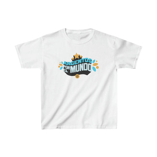 Argentos Por El Mundo Kids T-Shirt
