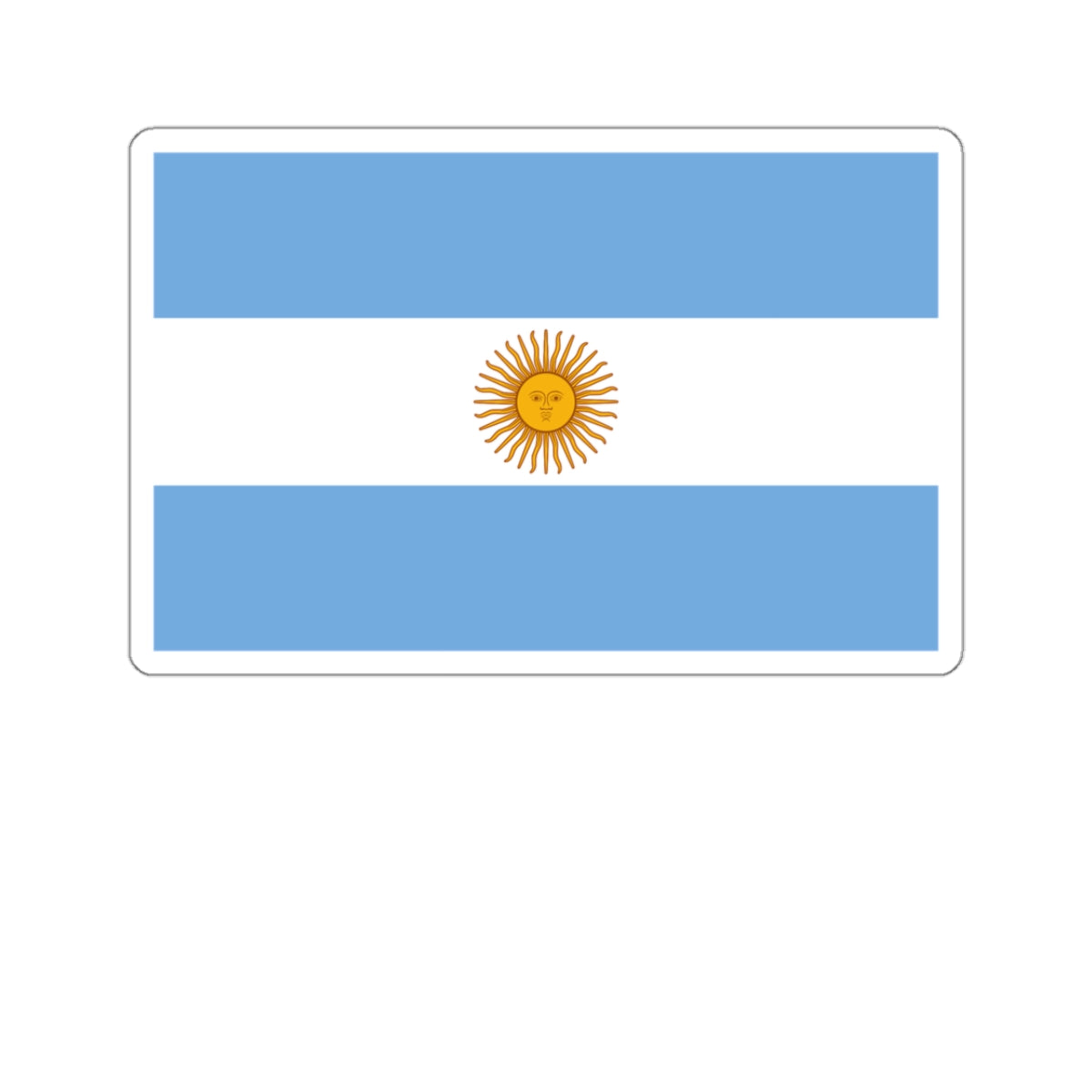 Bandera Argentina Sticker