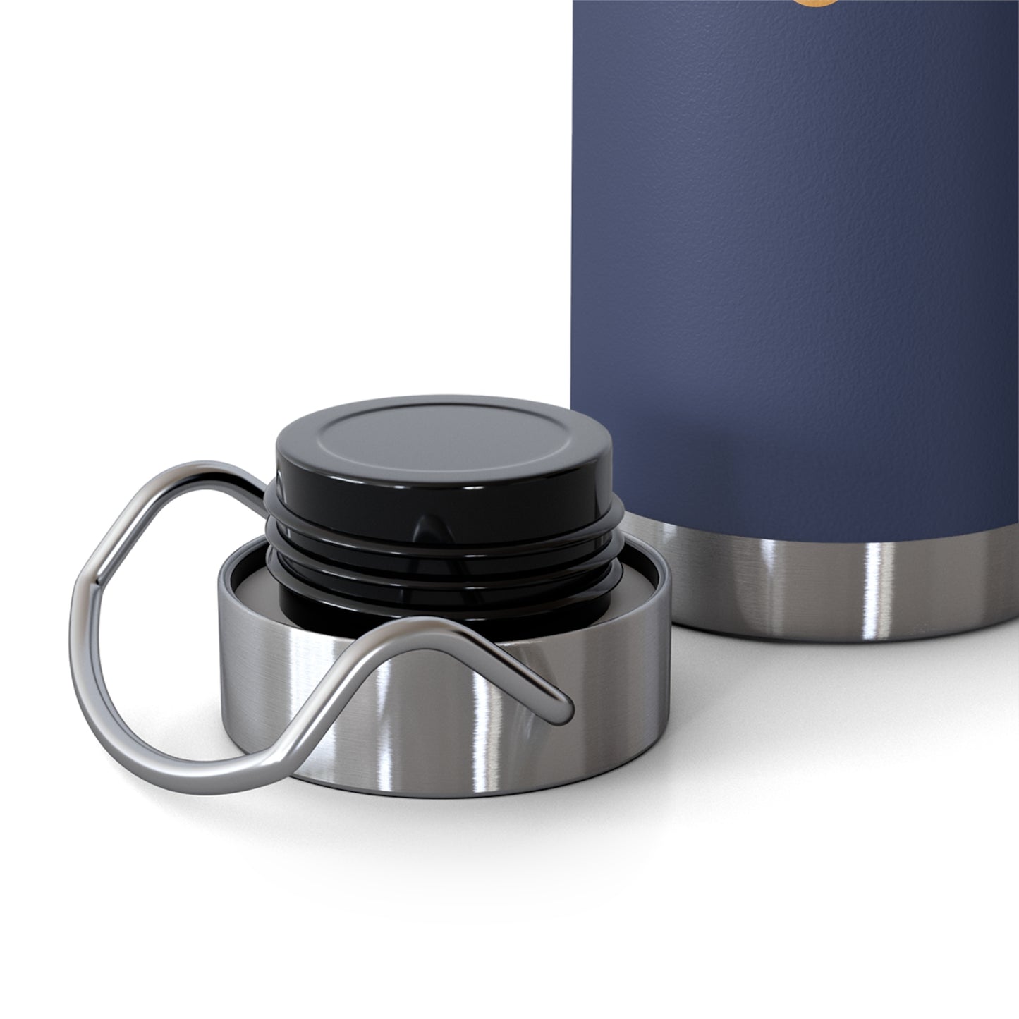 Argentos Por El Mundo Copper Vacuum Insulated Bottle, 22oz