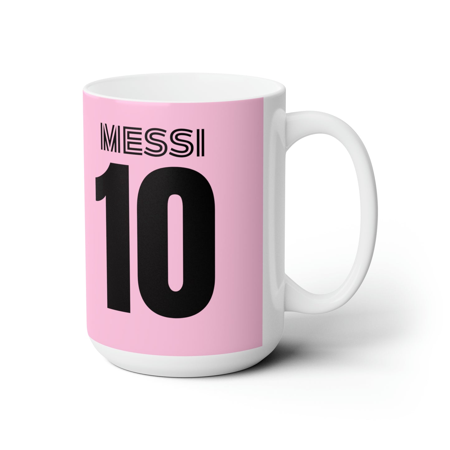 Messi Pink Ceramic Mug 15oz