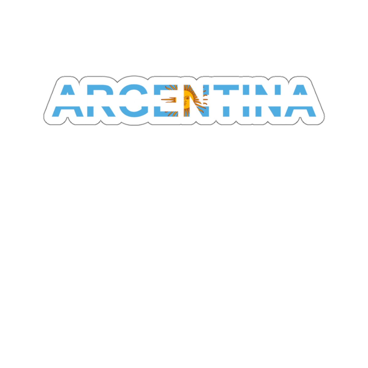 Argentina Bandera Sticker