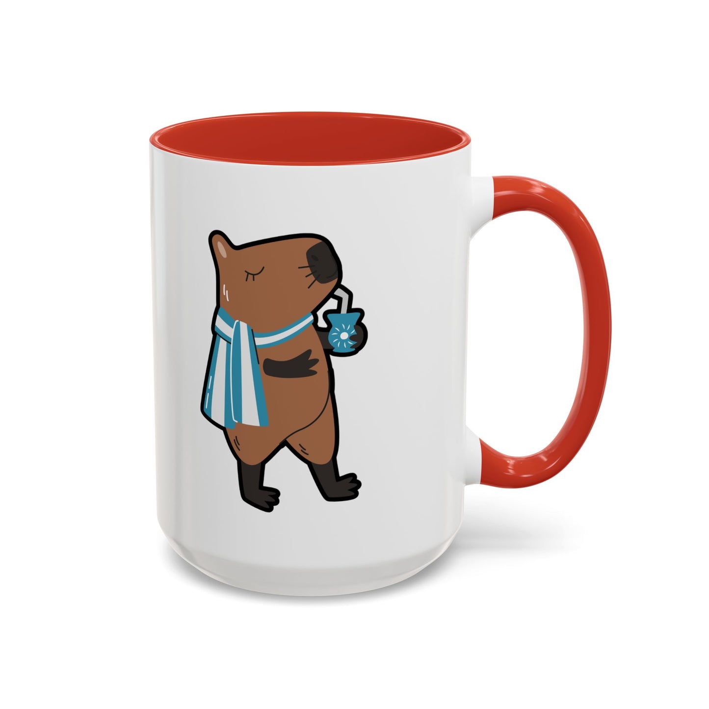 Capibara Tomando Mate Argentina Taza