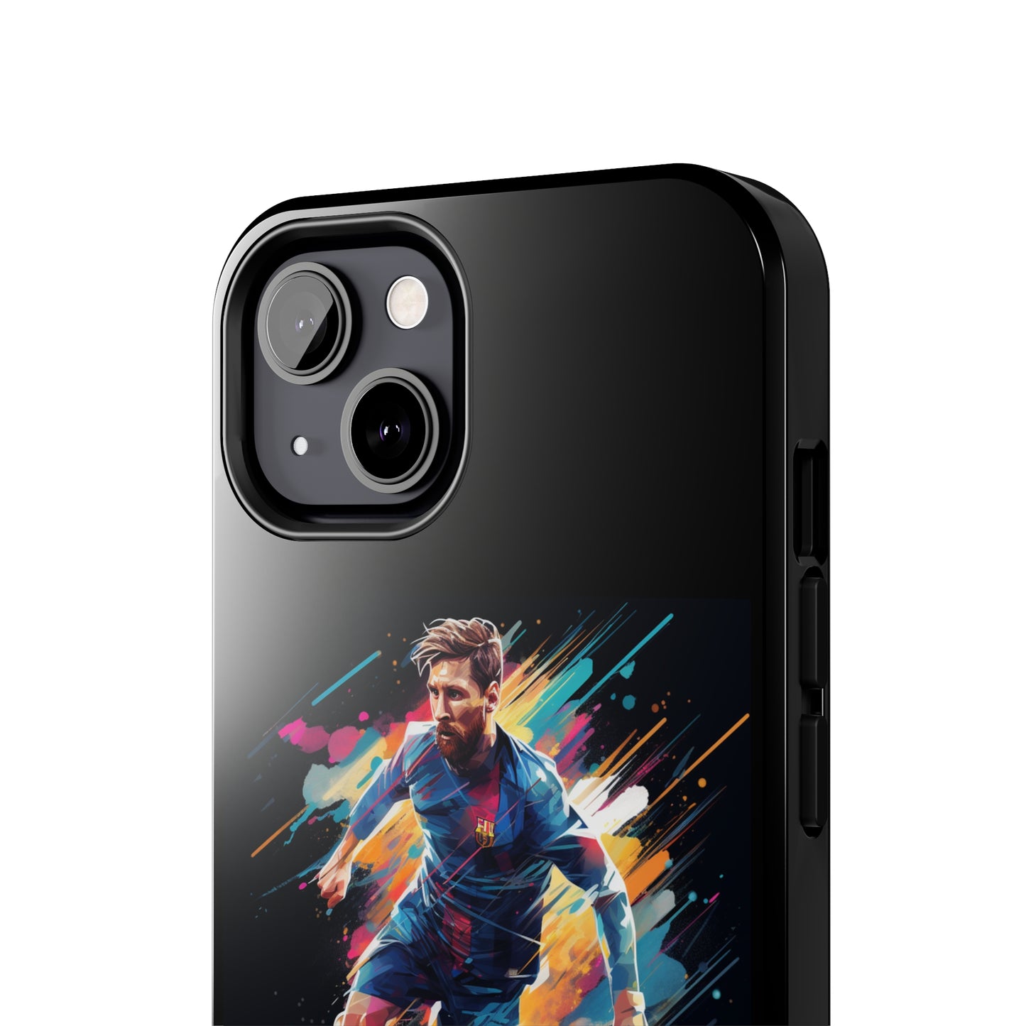 Messi Black iPhone Case