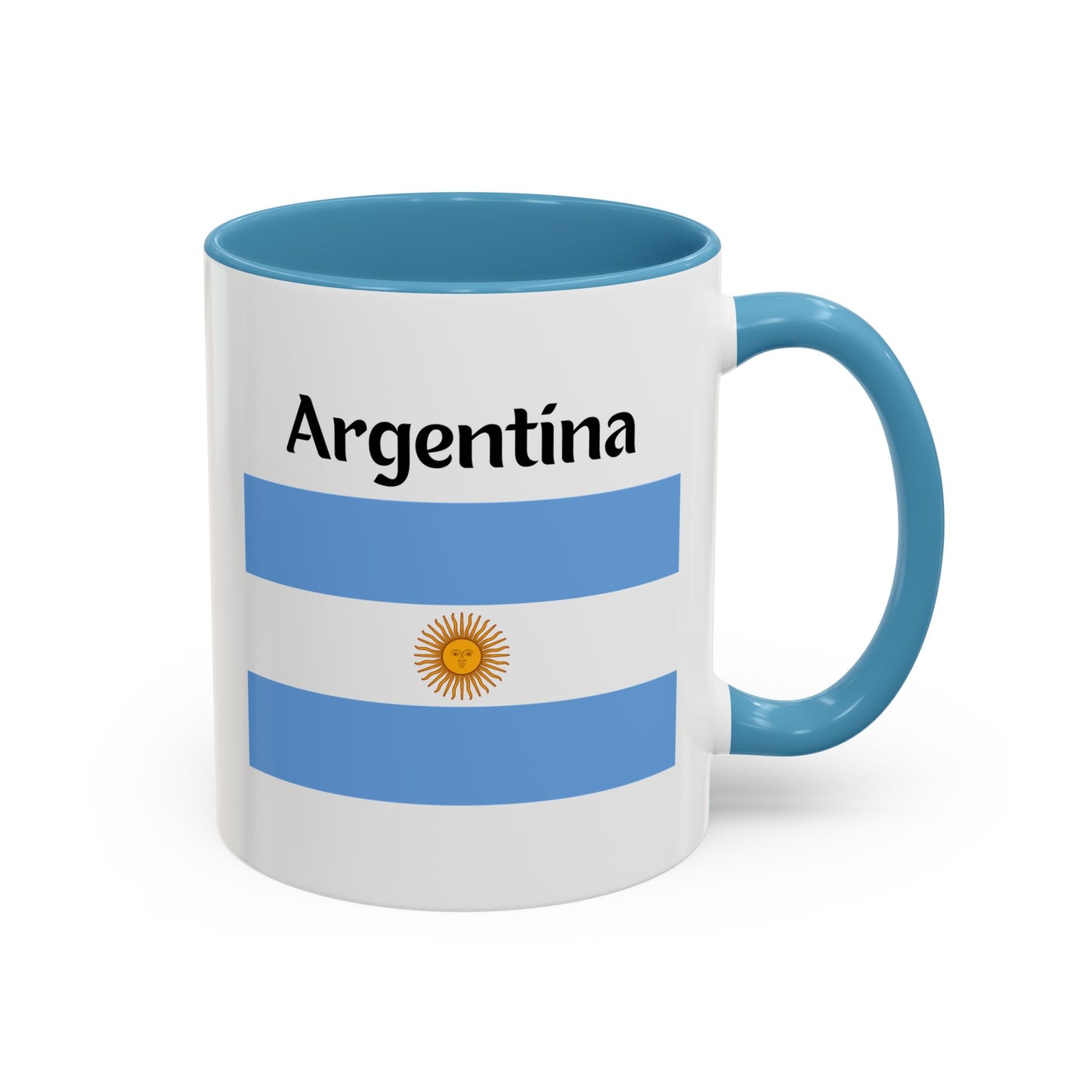 Taza "Argentina" con Bandera