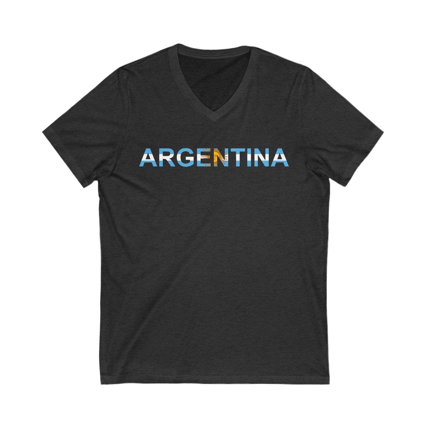 Argentina Bandera V-Neck Remera