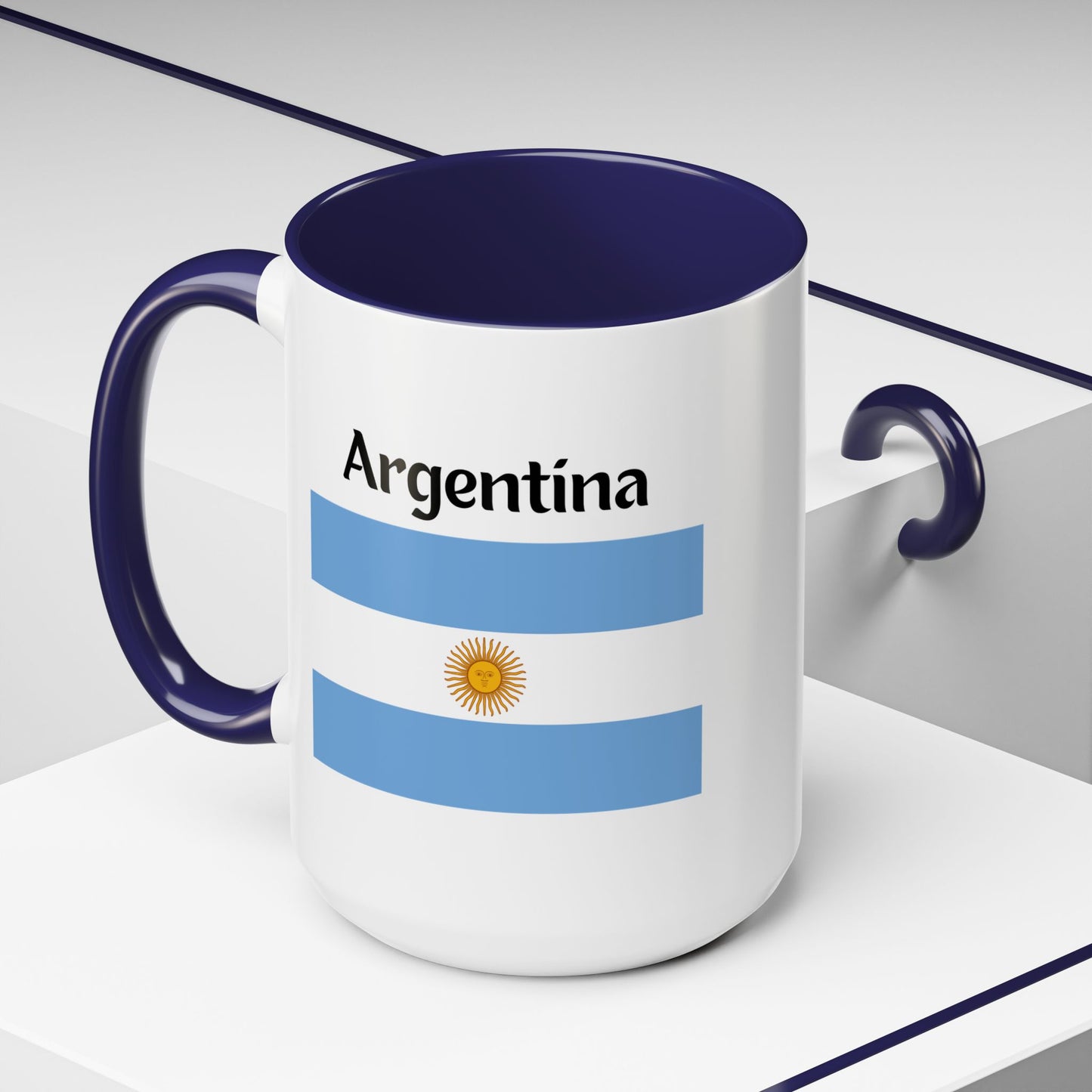 Taza "Argentina" con Bandera