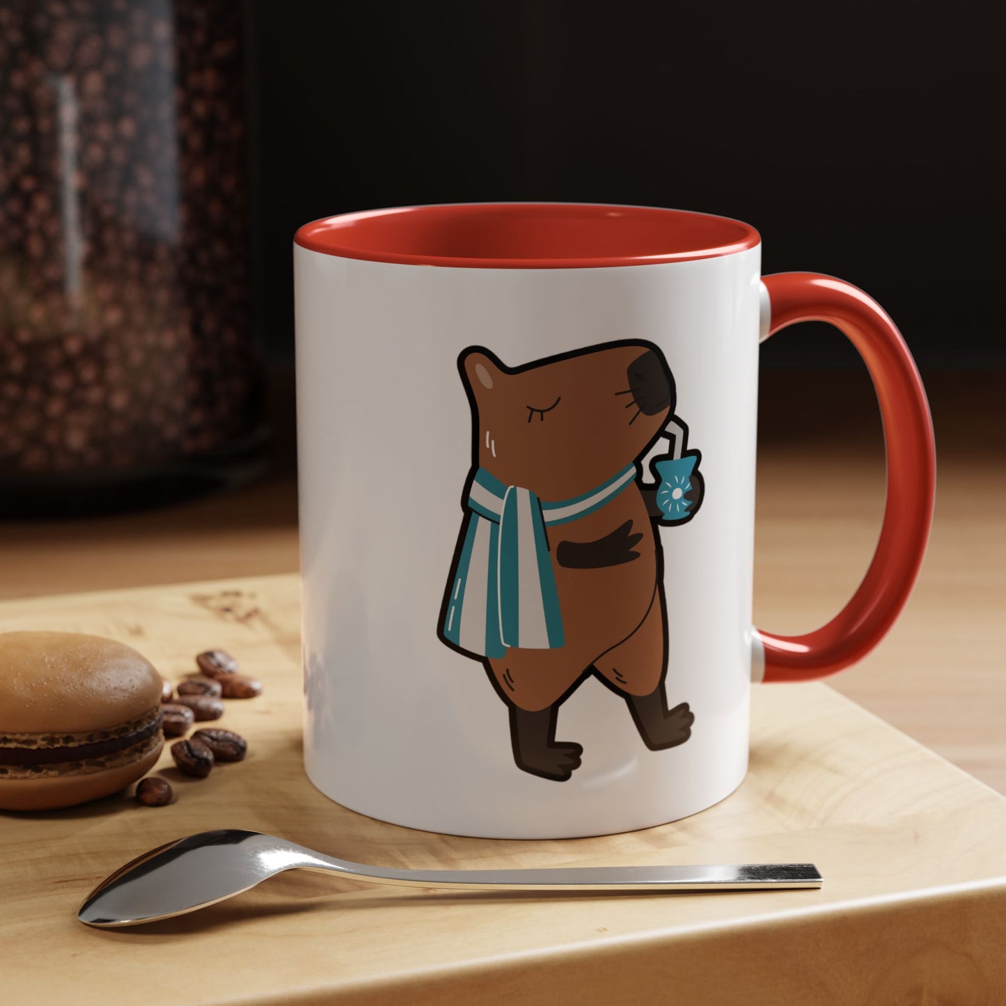 Capibara Tomando Mate Argentina Taza