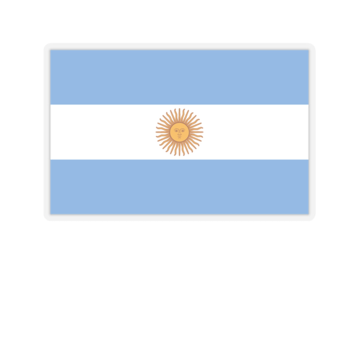 Bandera Argentina Sticker