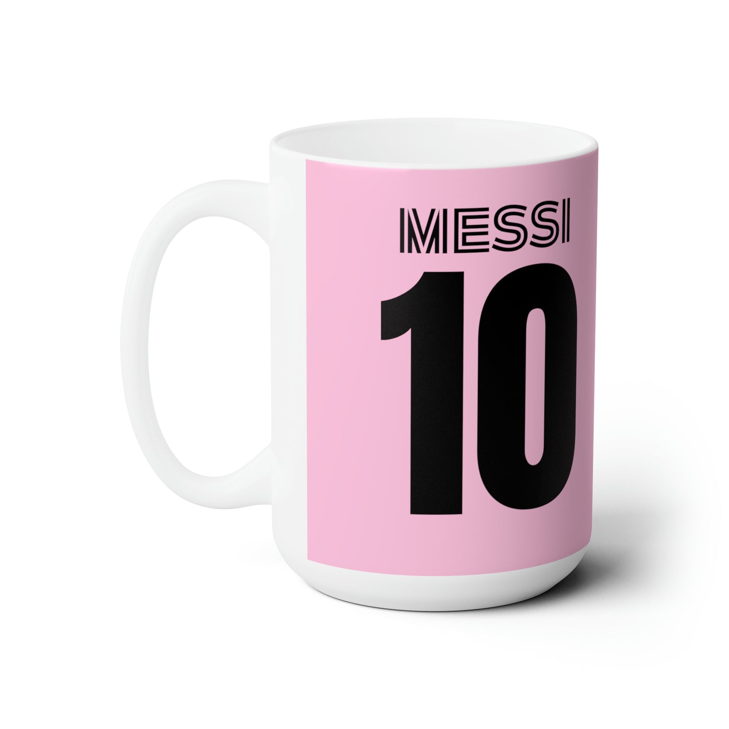 Messi Pink Ceramic Mug 15oz