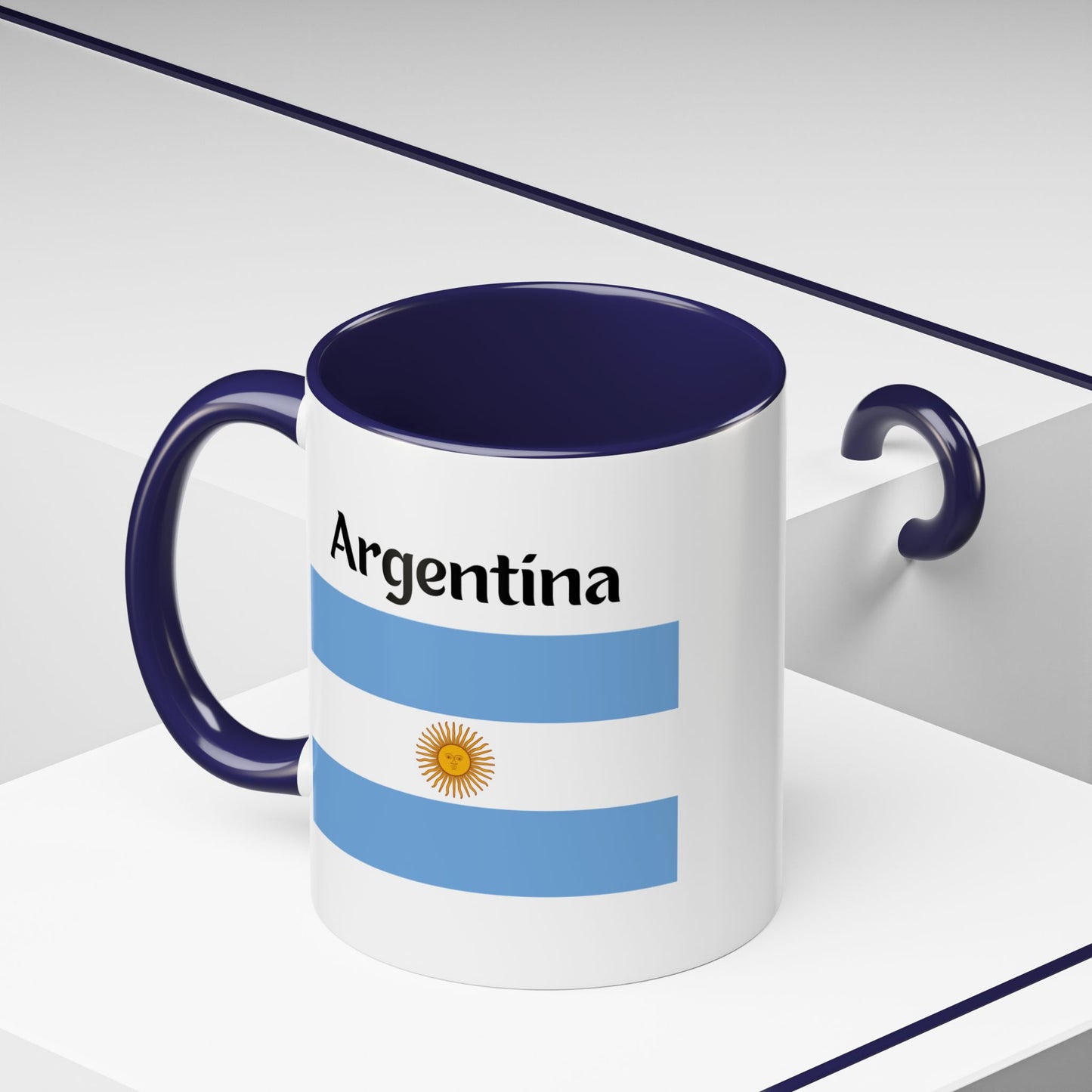 Taza "Argentina" con Bandera