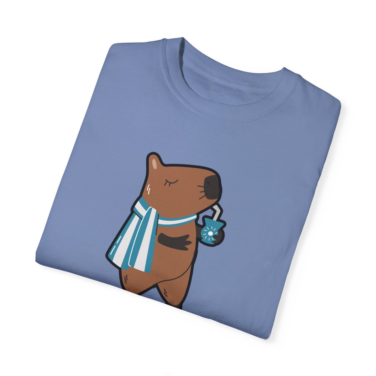 Capibara Tomando Mate Argentina Remera