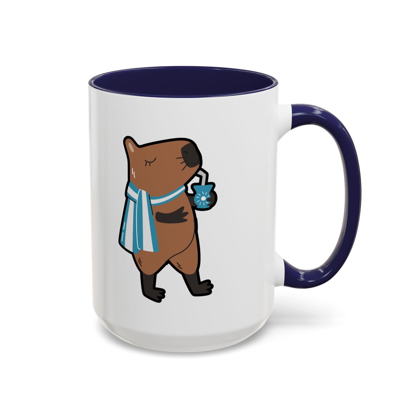 Capibara Tomando Mate Argentina Taza