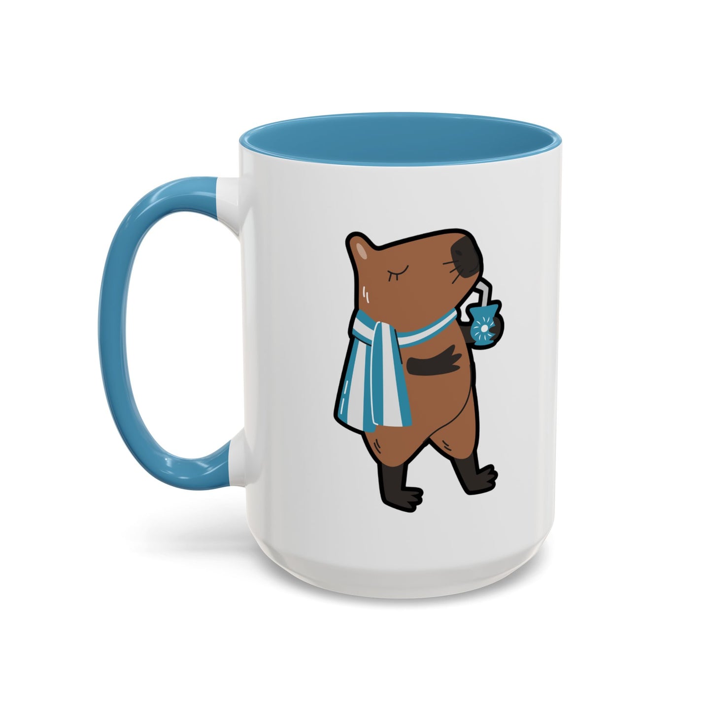 Capibara Tomando Mate Argentina Taza