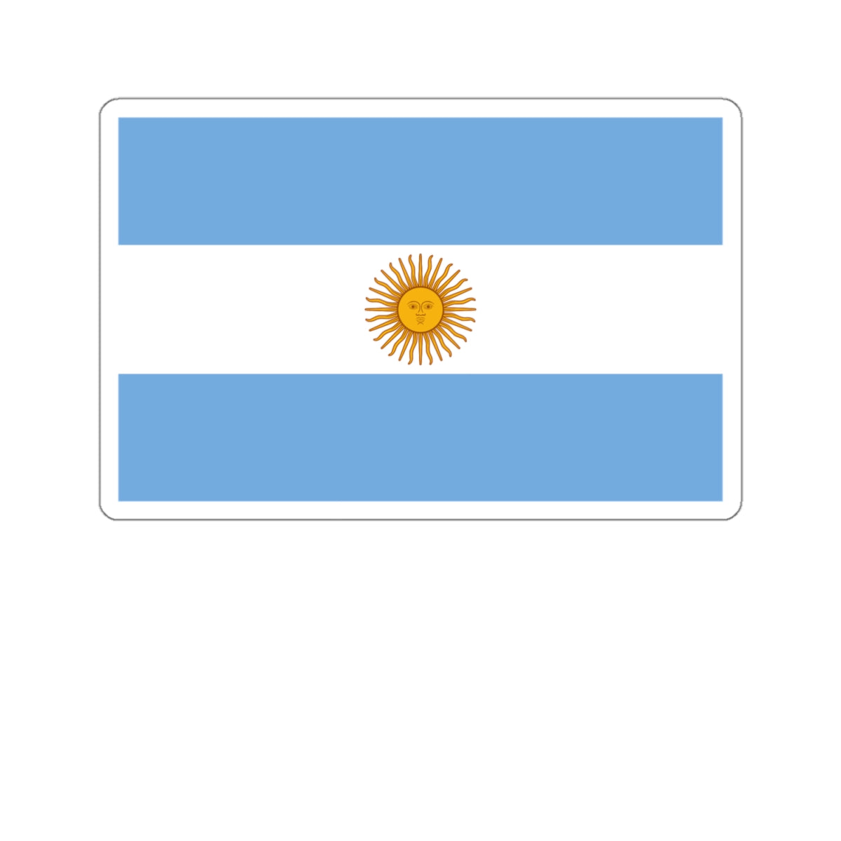 Bandera Argentina Sticker