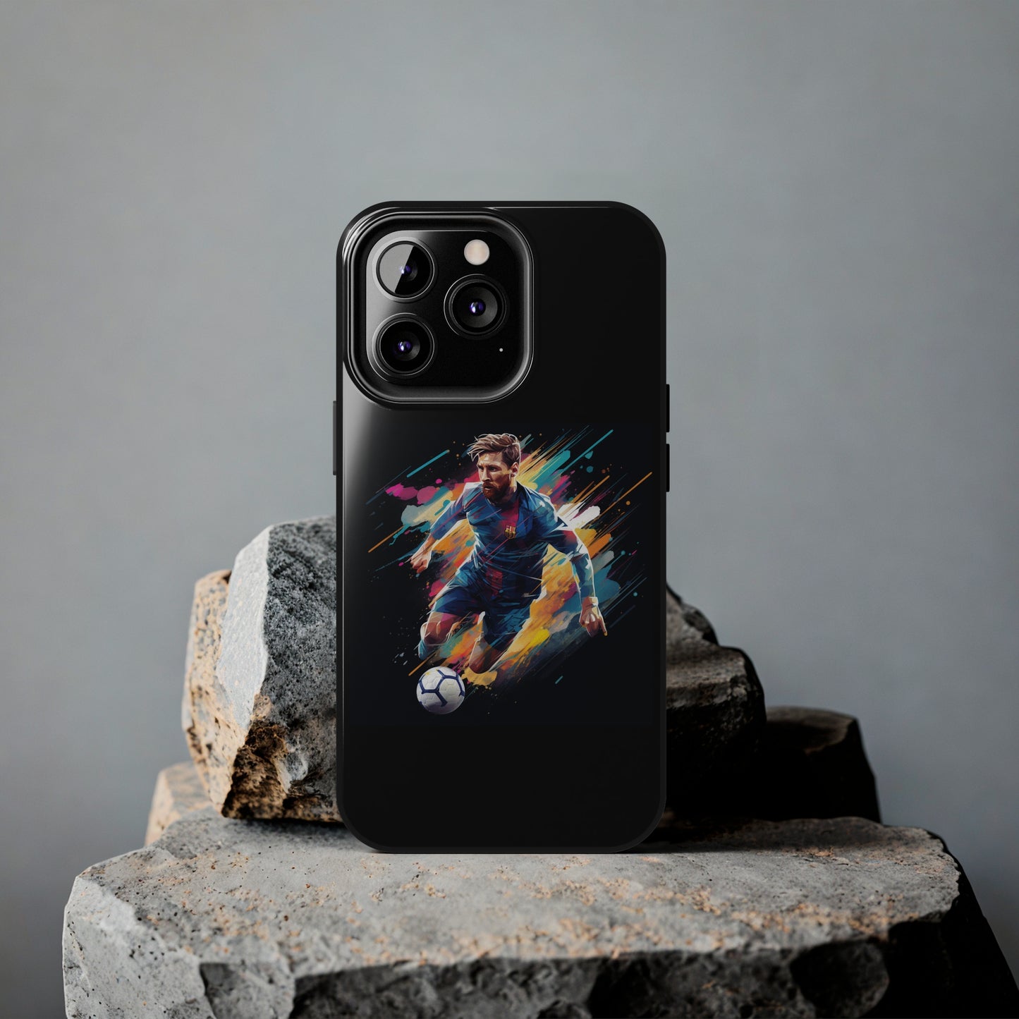 Messi Black iPhone Case