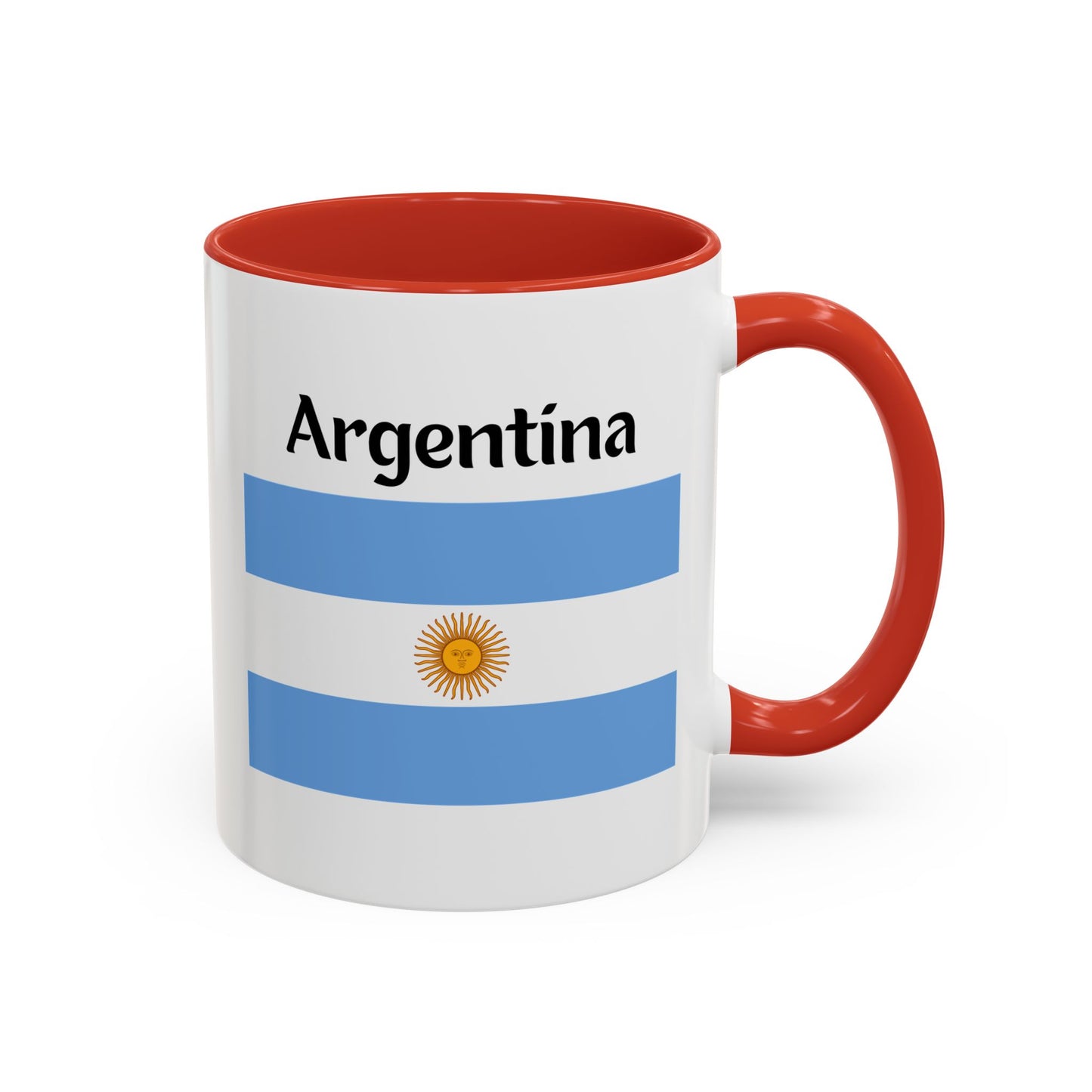 Taza "Argentina" con Bandera