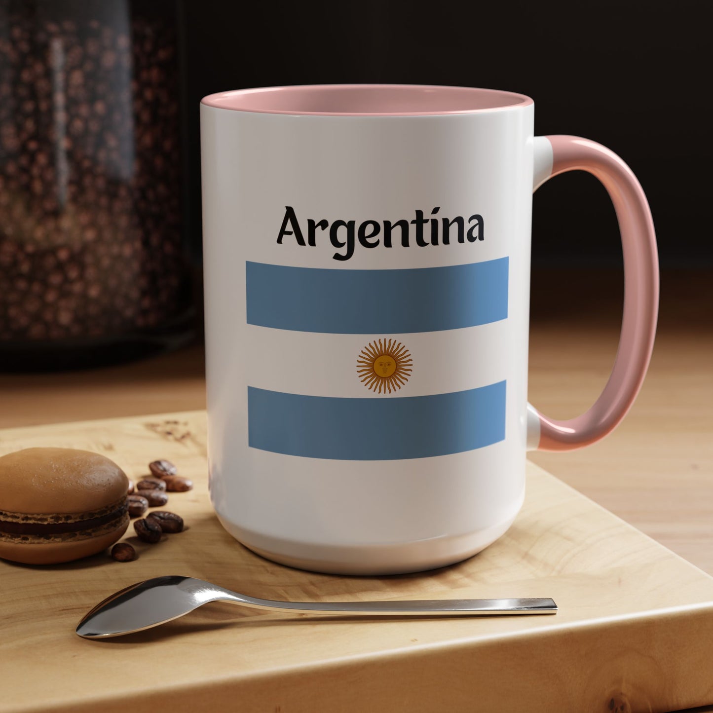 Taza "Argentina" con Bandera