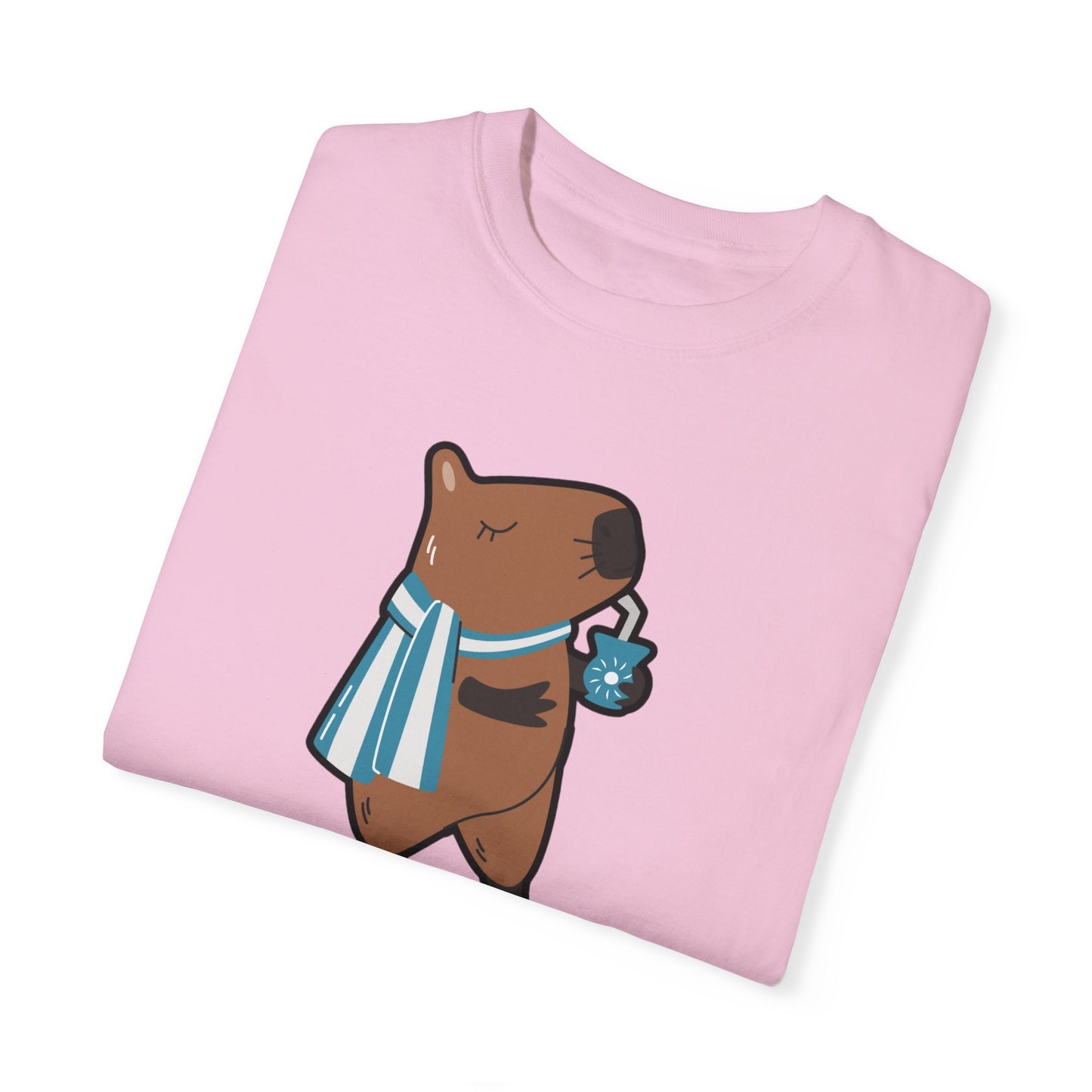 Capibara Tomando Mate Argentina Remera