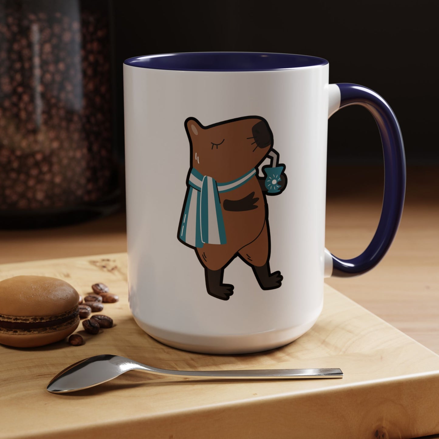 Capibara Tomando Mate Argentina Taza