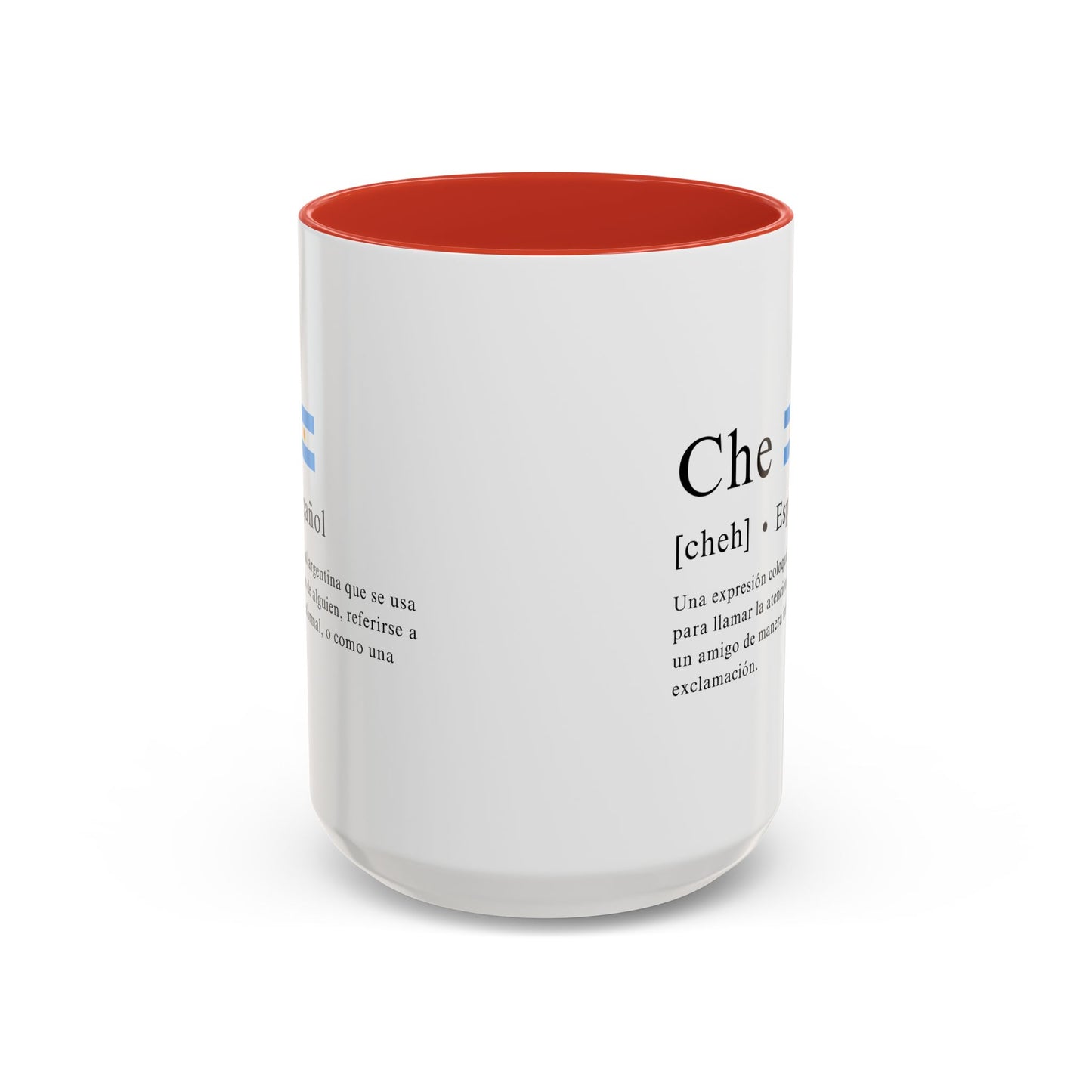 Taza "Che" con Definición y Bandera Argentina