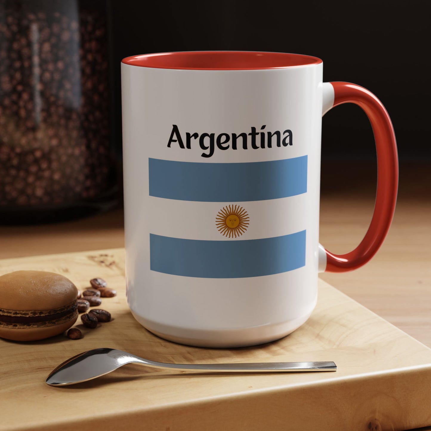 Taza "Argentina" con Bandera