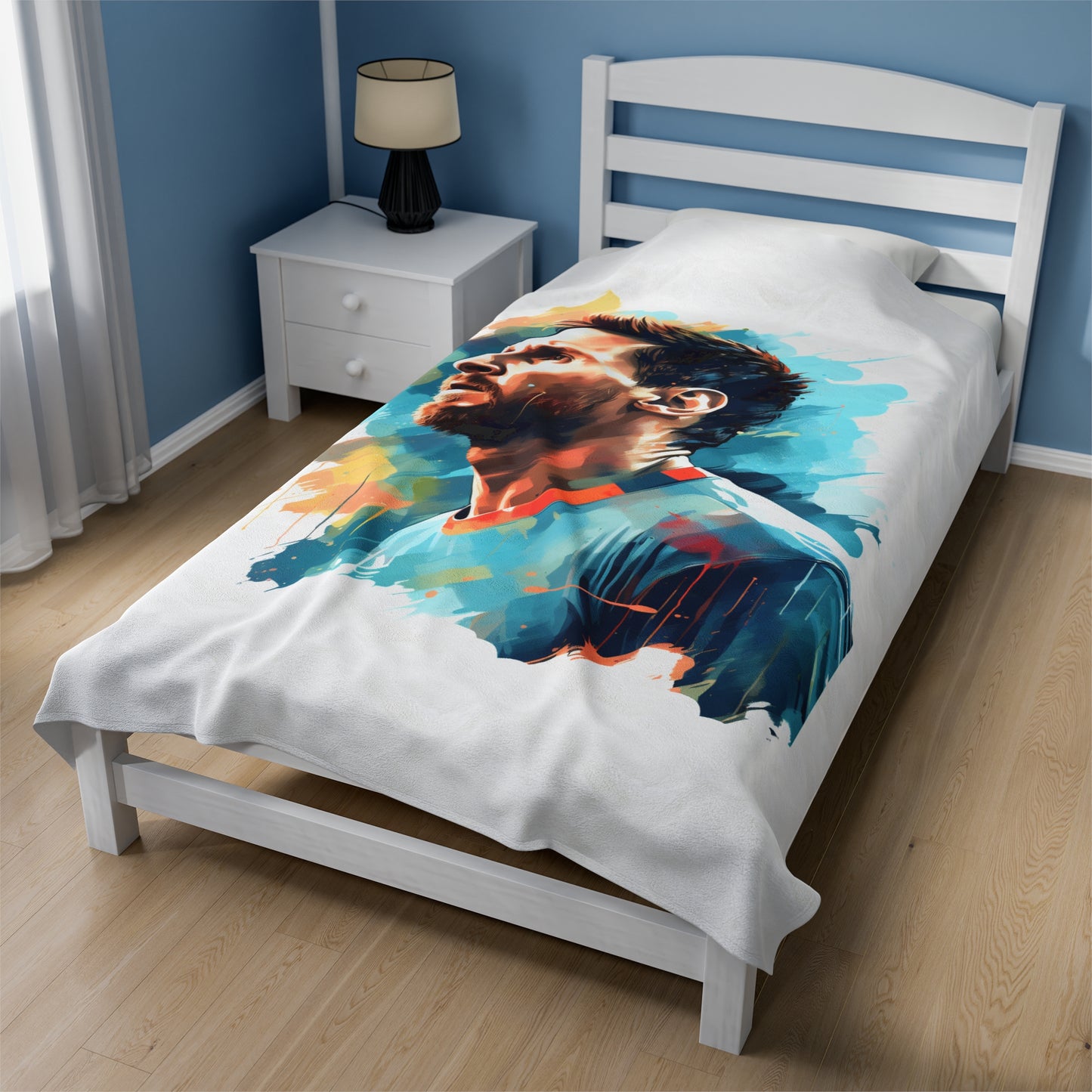 Messi Velveteen Plush Blanket