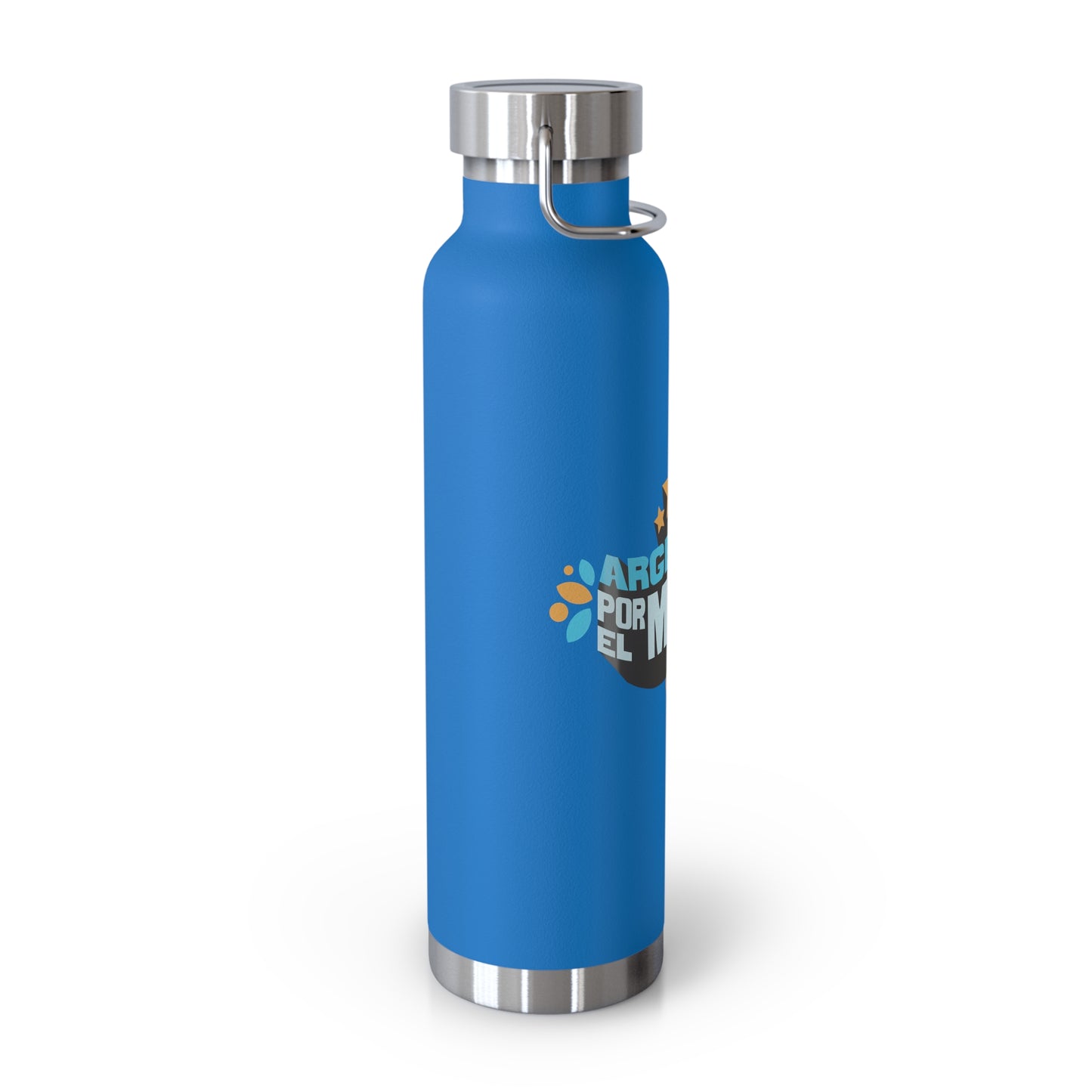 Argentos Por El Mundo Copper Vacuum Insulated Bottle, 22oz