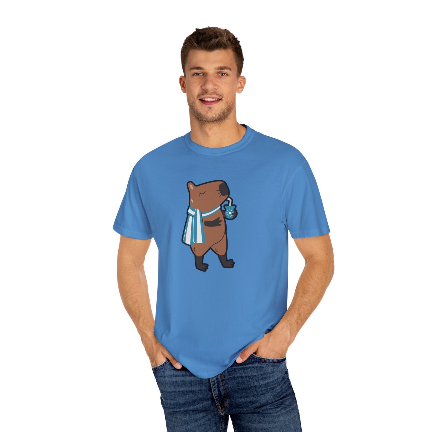 Capibara Tomando Mate Argentina Remera