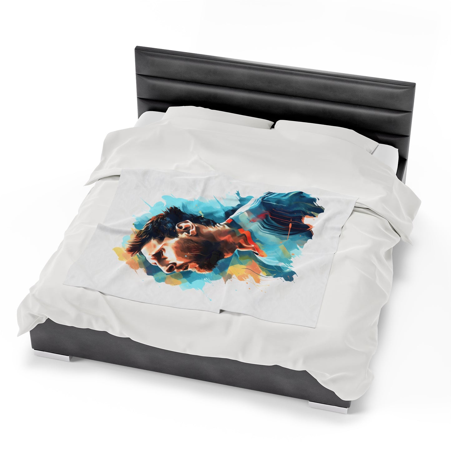 Messi Velveteen Plush Blanket