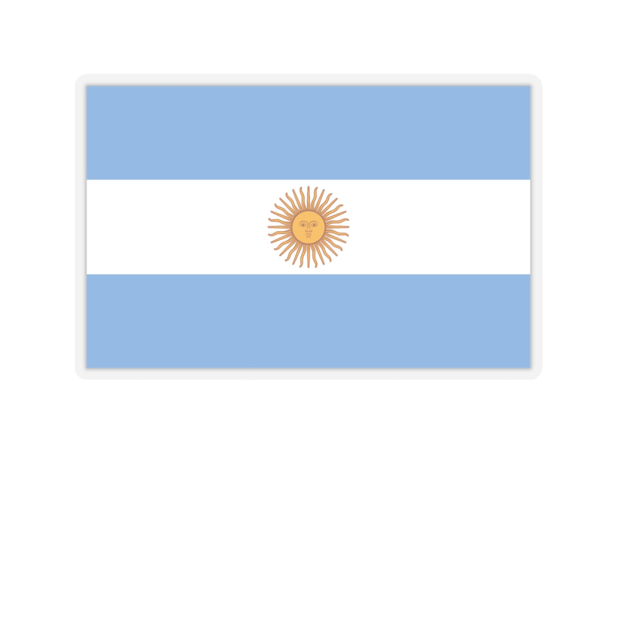 Bandera Argentina Sticker