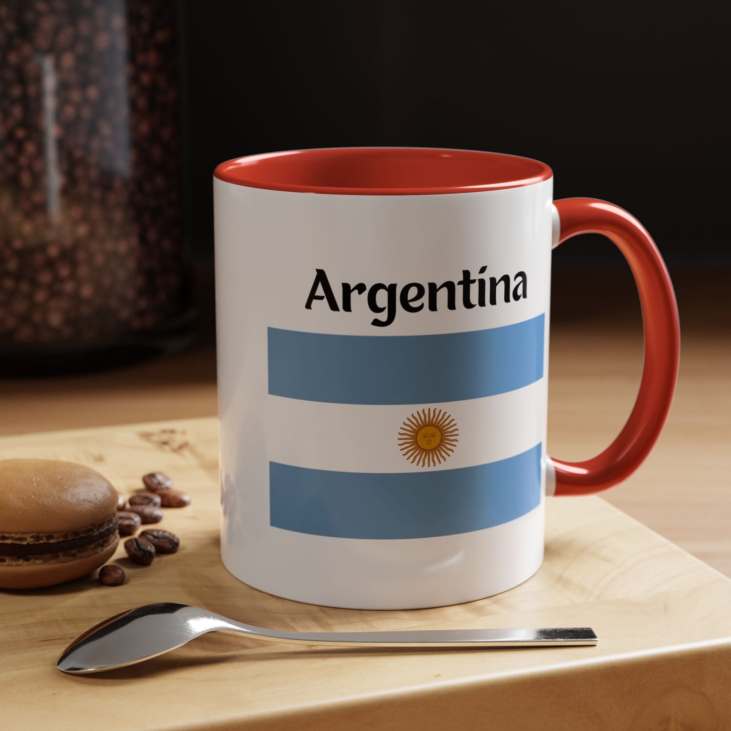 Taza "Argentina" con Bandera