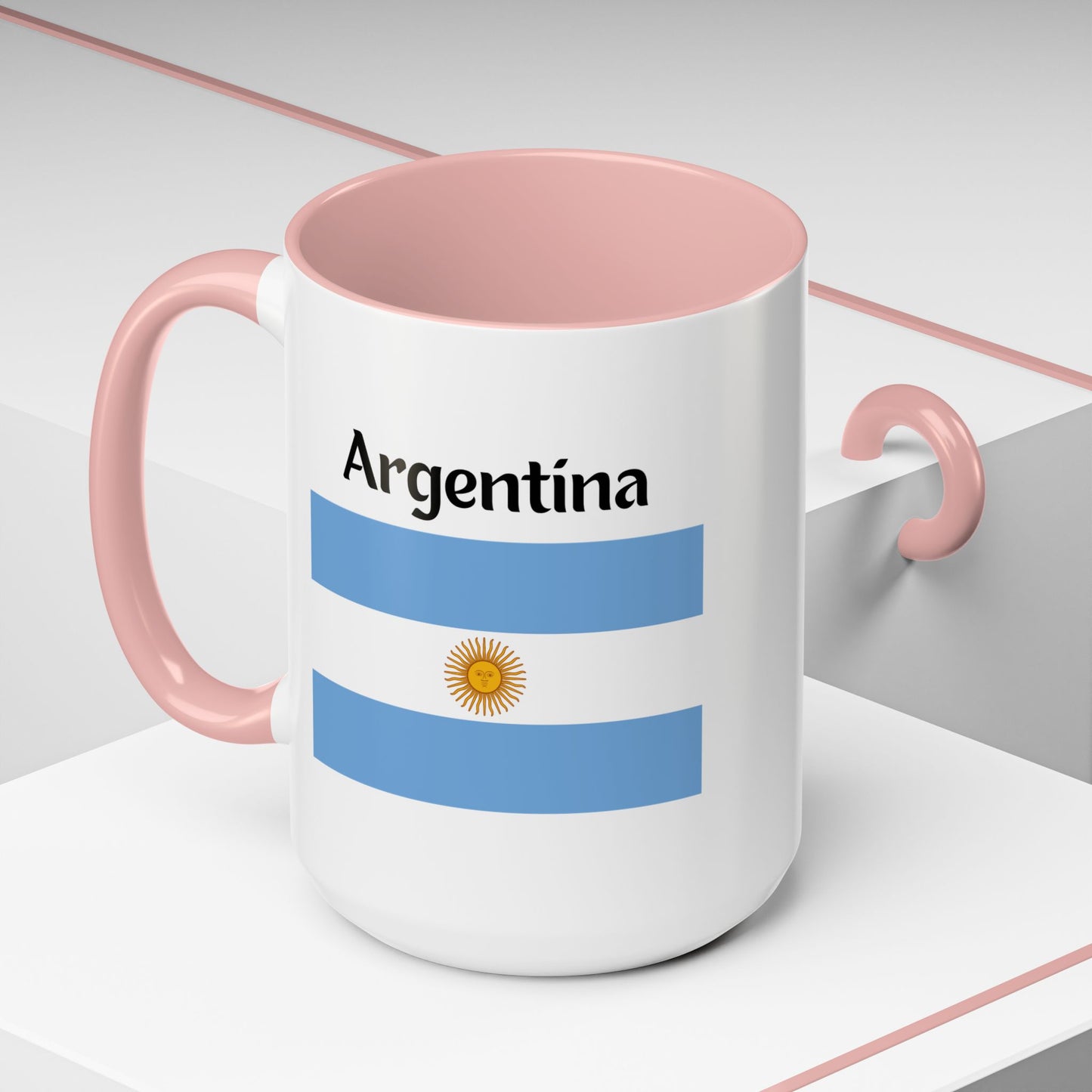 Taza "Argentina" con Bandera