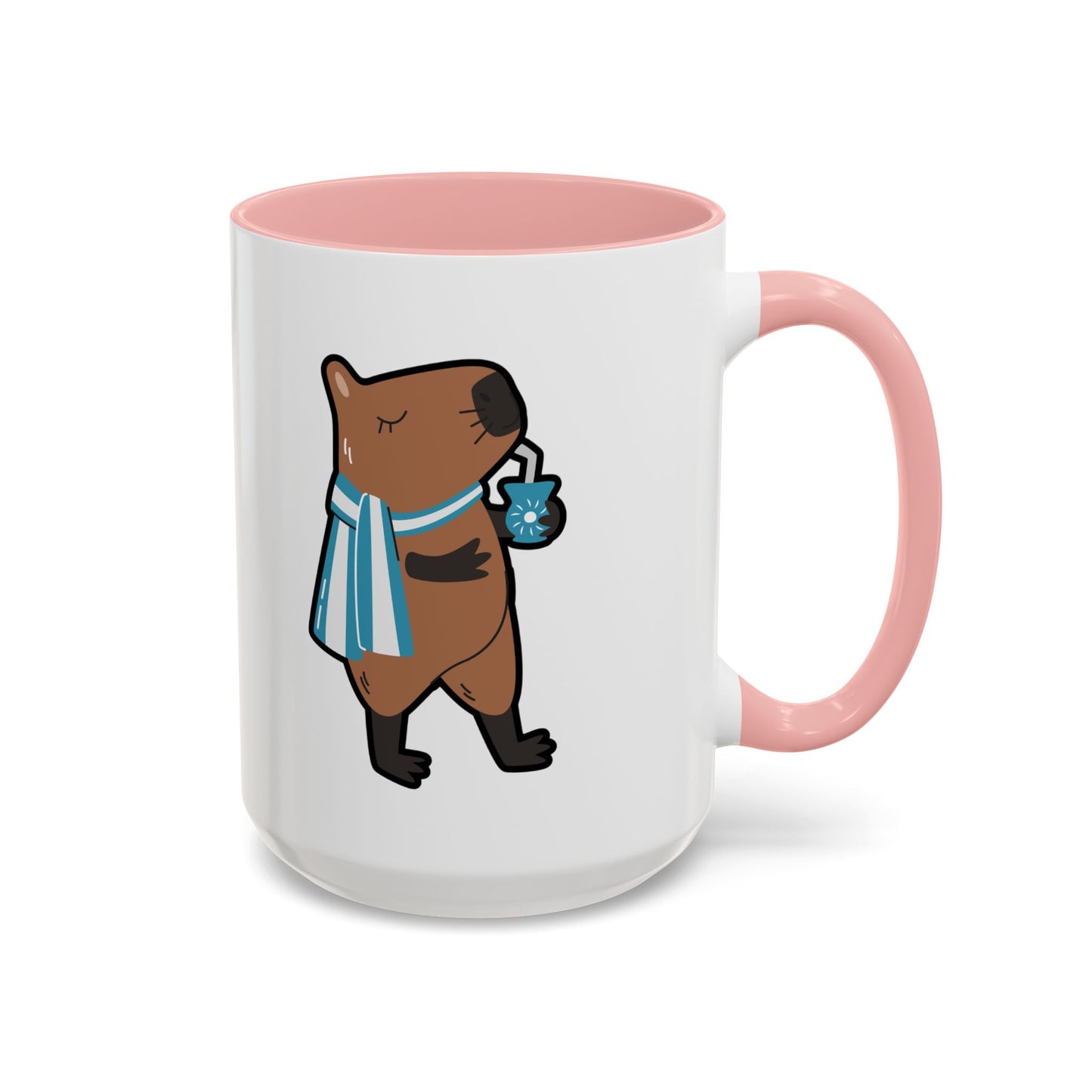 Capibara Tomando Mate Argentina Taza