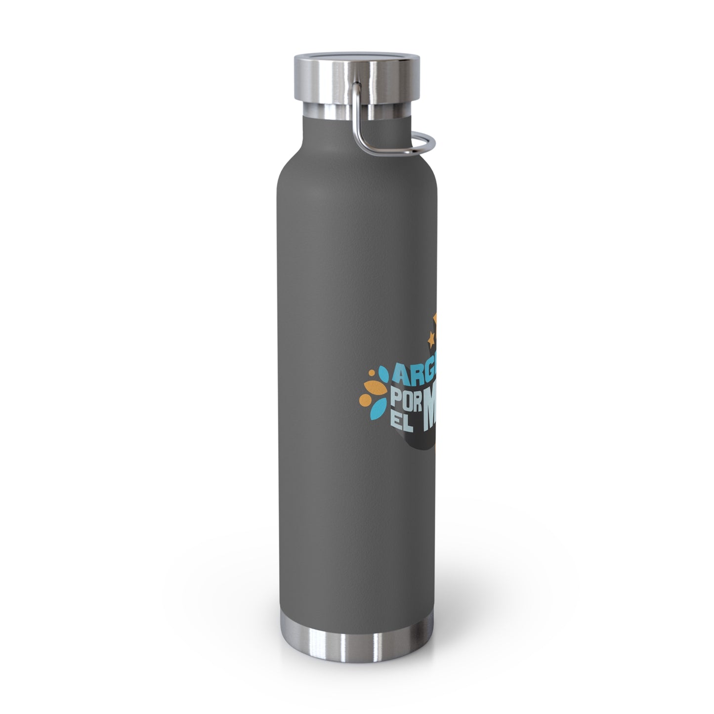 Argentos Por El Mundo Copper Vacuum Insulated Bottle, 22oz