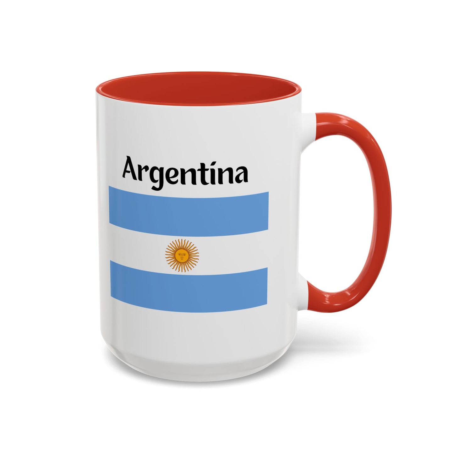 Taza "Argentina" con Bandera