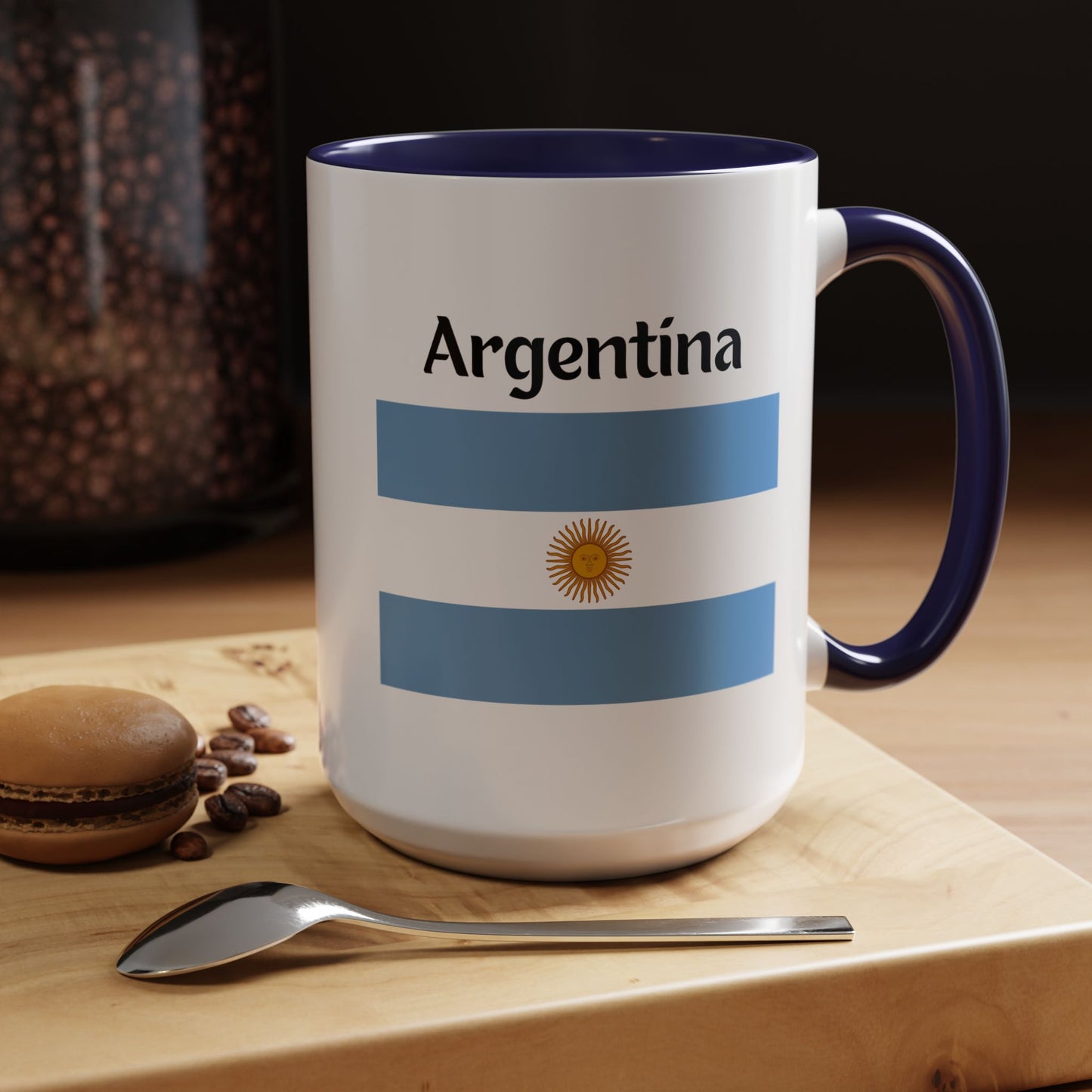 Taza "Argentina" con Bandera