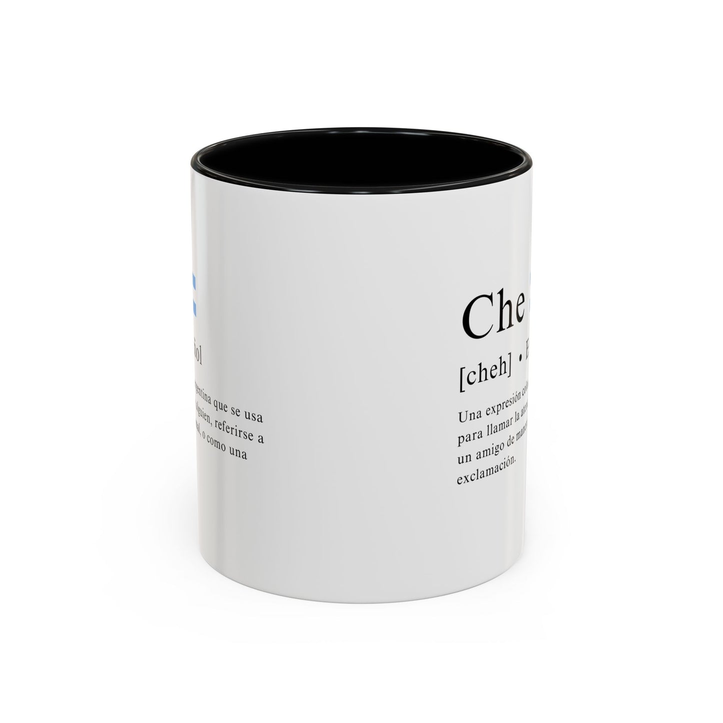 Taza "Che" con Definición y Bandera Argentina