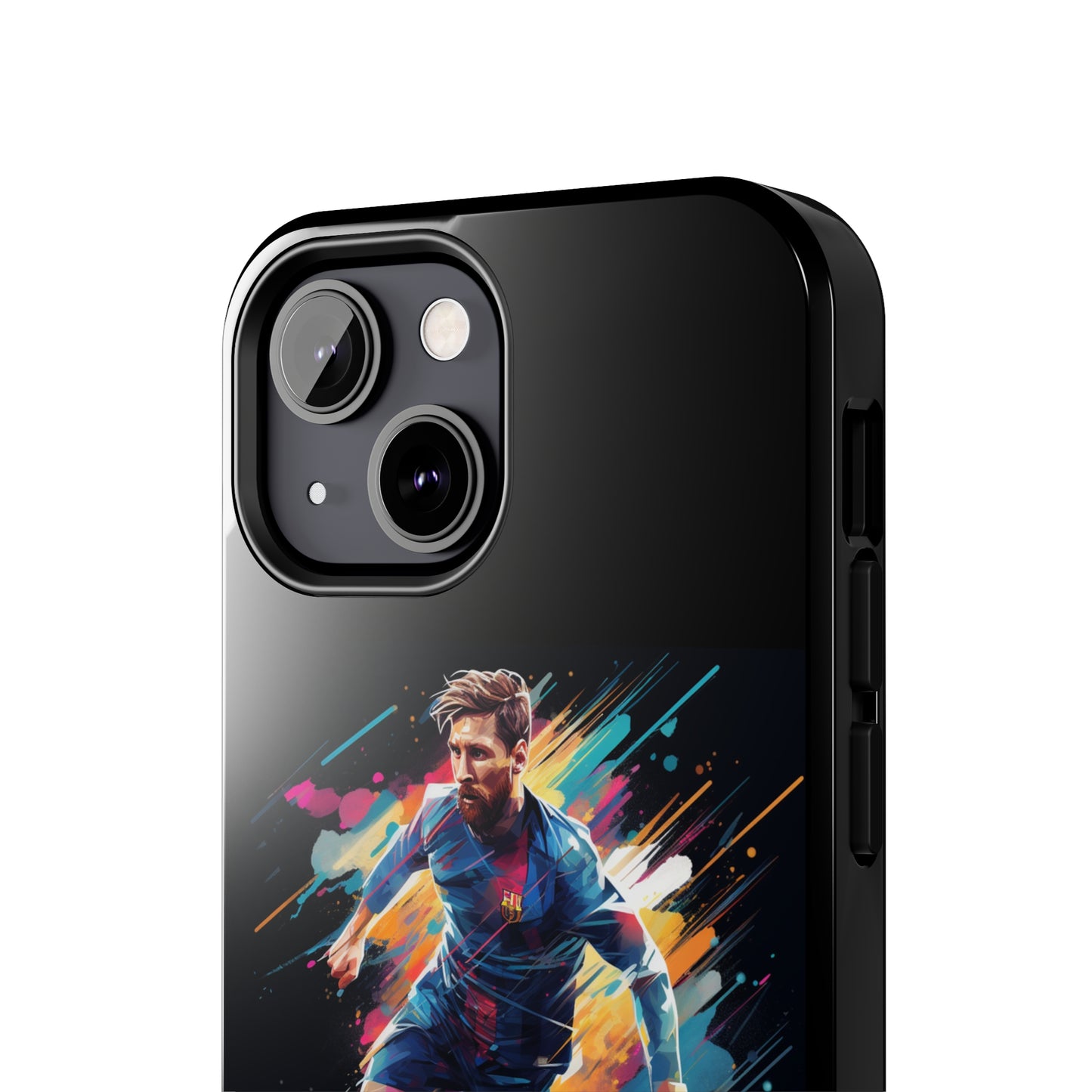 Messi Black iPhone Case