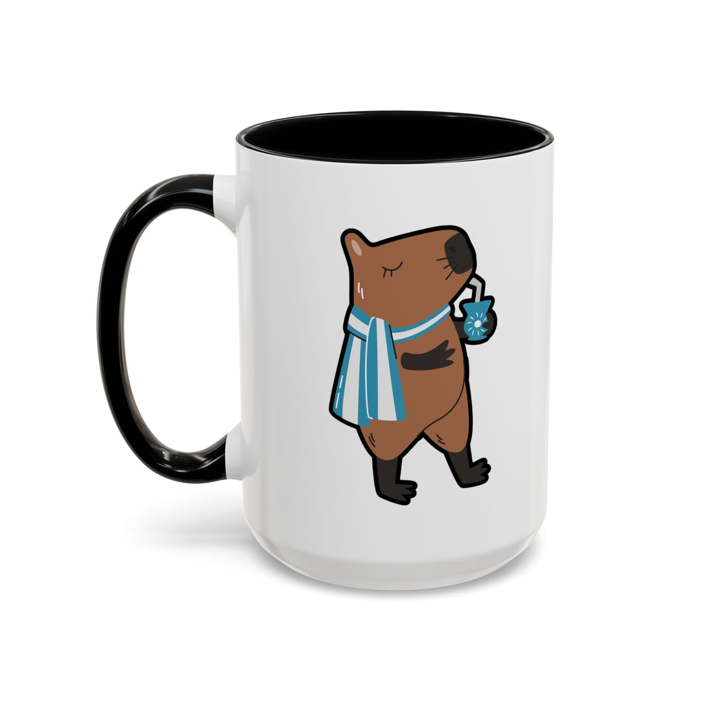 Capibara Tomando Mate Argentina Taza